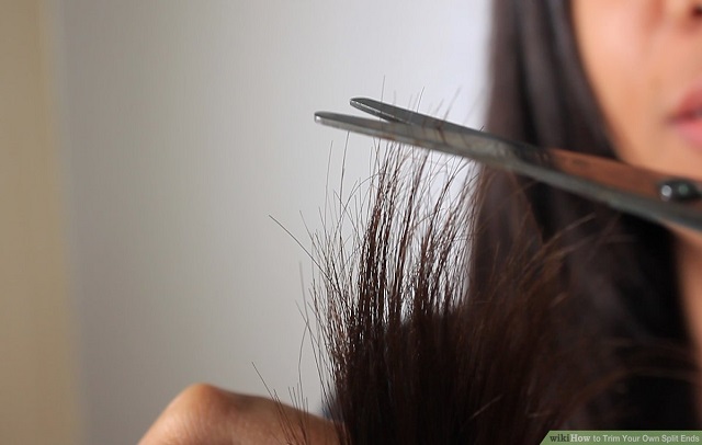 کوتاه کردن موی آسیب دیده