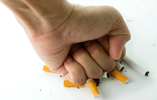 ترک سیگار بعد از سکته قلبی